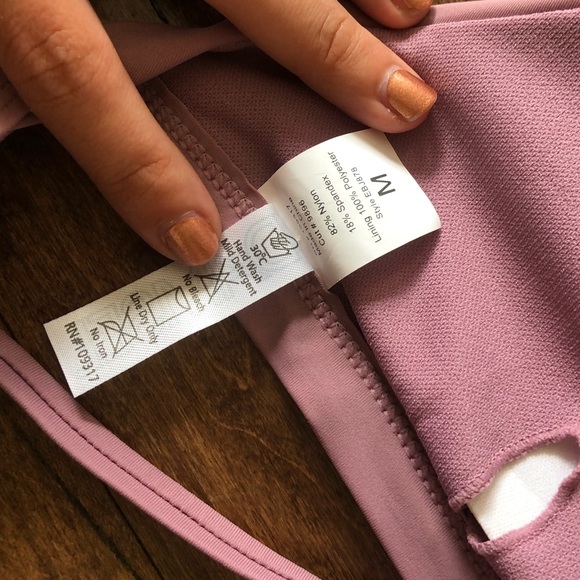 Light Purple Halter Bikini Top - Picture 4 of 4